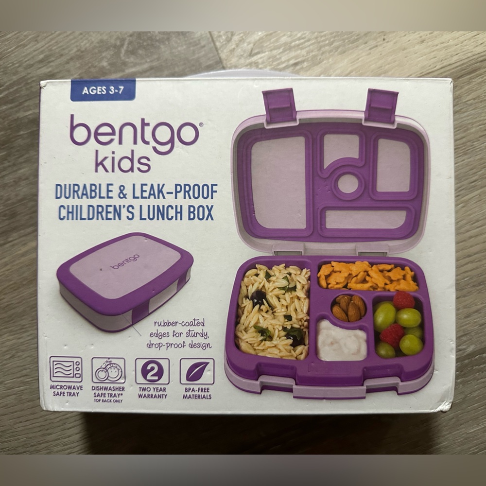 Bentgo Kids Purple Lunch Box